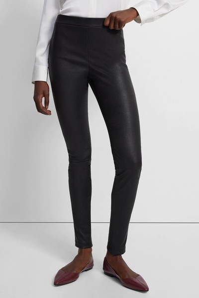 Skinny Legging in Leather from Theory