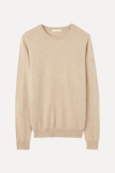 Organic Colour Cashmere Essential Crew Neck Jumper from Gobi