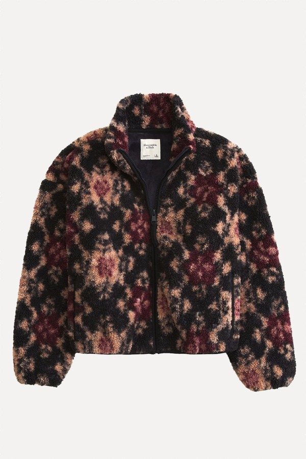 Sherpa Full-Zip Jacket from Abercrombie & Fitch
