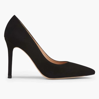 Fern Suede Pointed Toe Courts from L.K. Bennett