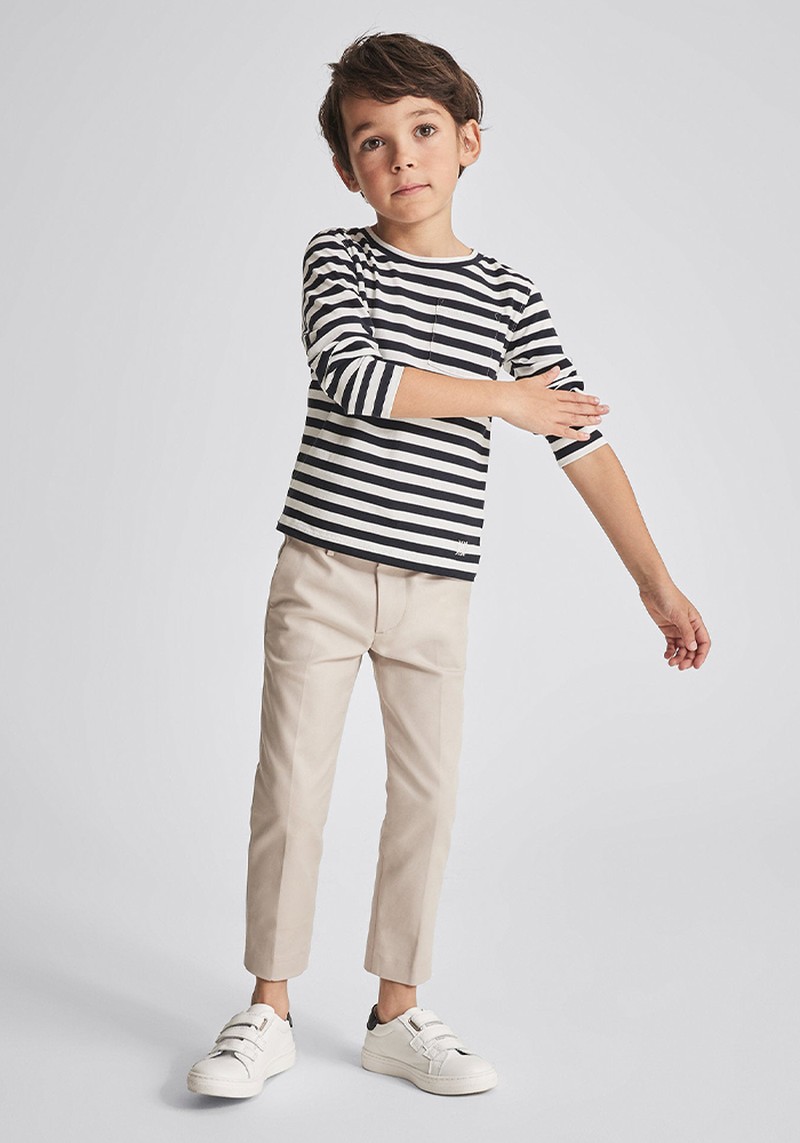 Striped Long Sleeve T-Shirt