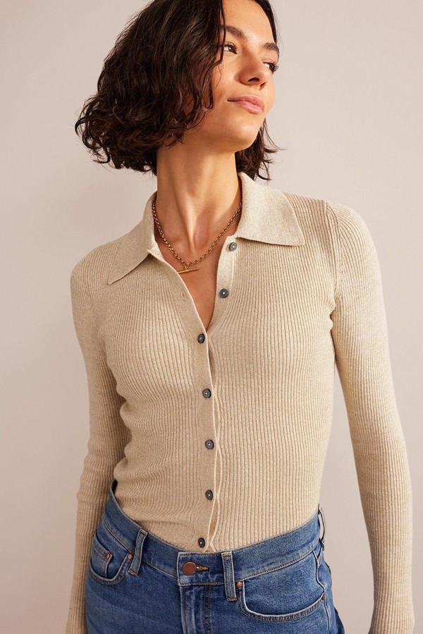 Ribbed Fitted Shirt