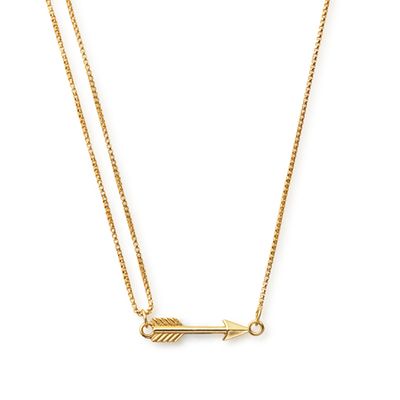 Arrow Pull Chain Necklace
