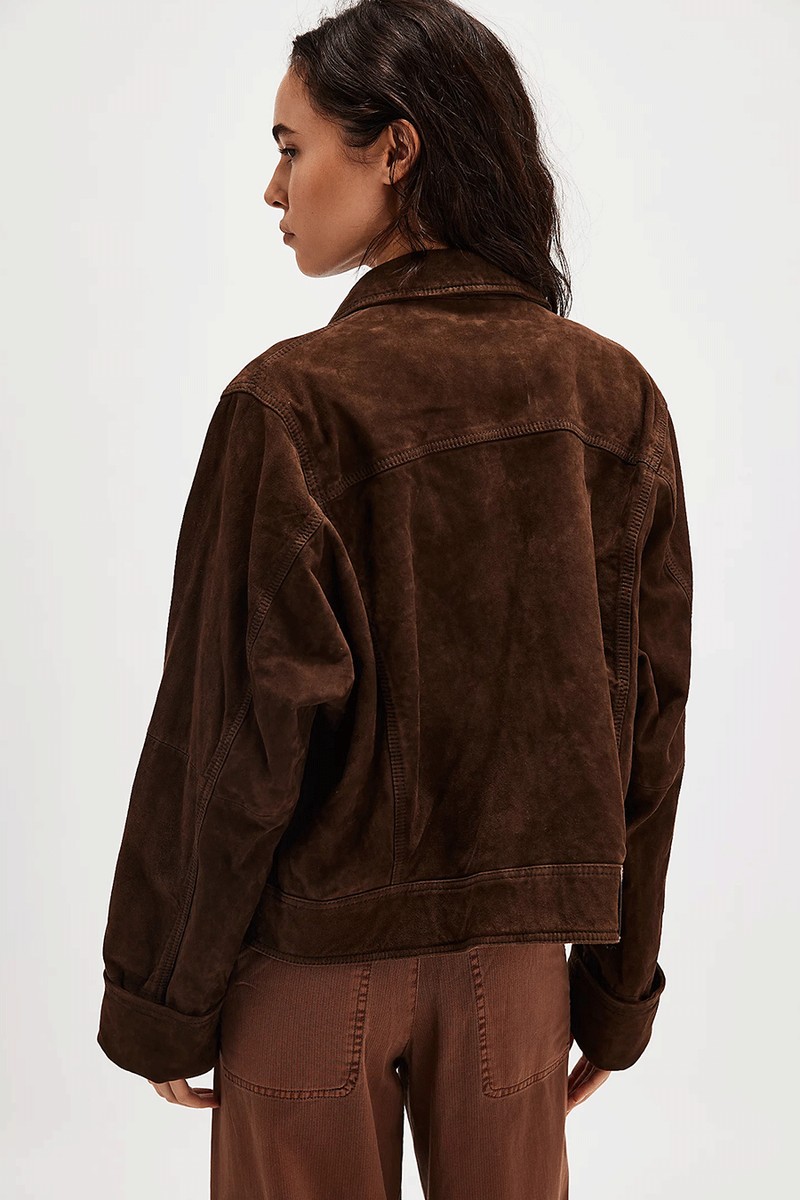 Suzy Suede Jacket from Free People x Yellowstone