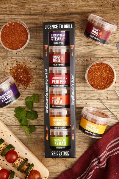 The Ultimate BBQ Seasoning, Rub And Marinades Gift Set