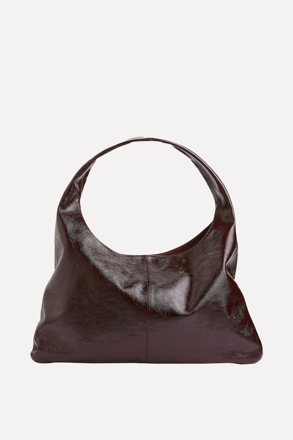 Shiny Leather Bag from ARKET