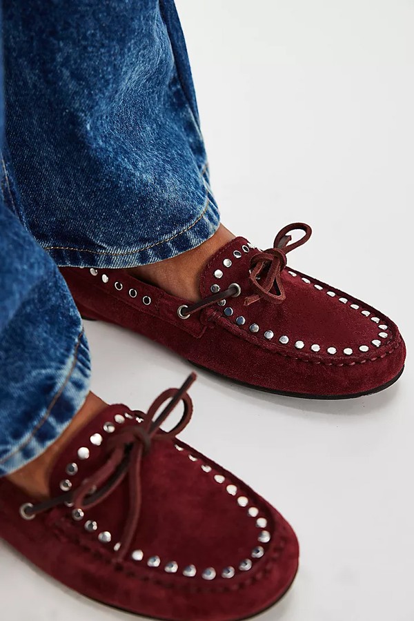 Calla Studded Driving Shoes from Alohas