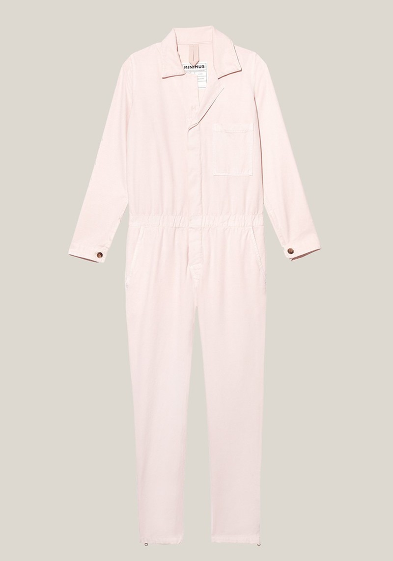 Pink Twill Boilersuit from House Of Minimus