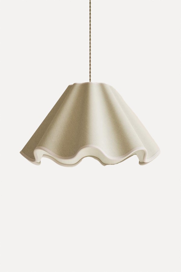 Wave Scallop Large Lamp Shade