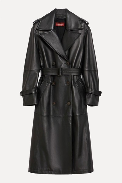  Nappa Leather Trench Coat from Max Mara