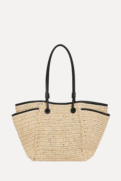 Zoelle Straw Tote Bag from Whistles