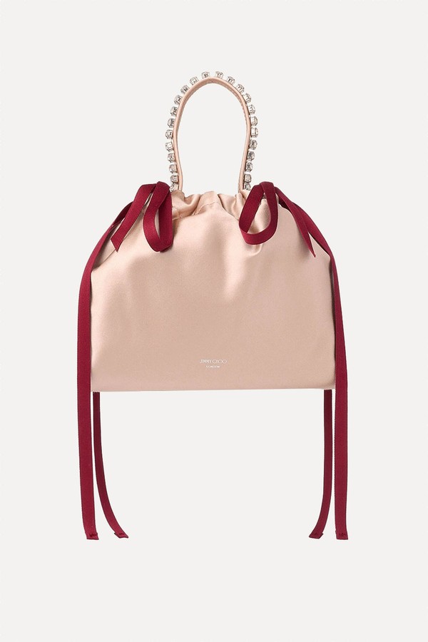 Drawstring Mini Top Handle Bag from  JIMMY CHOO