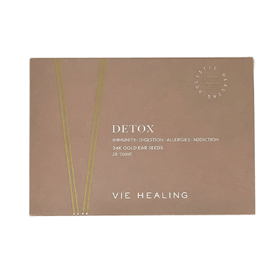 DETOX 24k Gold Ear Seeds from Vie Healing 
