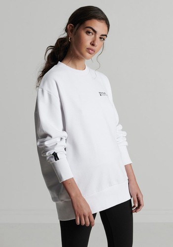 Recycled Micro Top Crew Sweatshirt