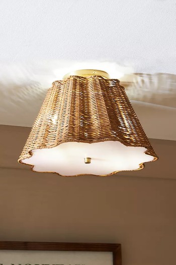 Sutton Flush Ceiling Light from Anthropologie 