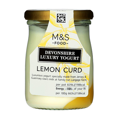 Devonshire Luxury Lemon Curd Yogurt from M&S 