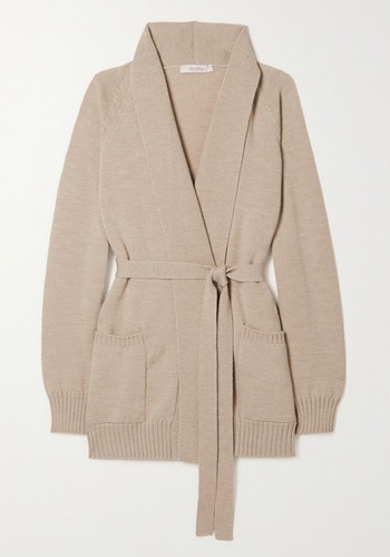 Leisure Sorriso belted wool cardigan from Max Mara