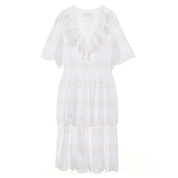 Embroidered Cotton Dress from See by Chloé 
