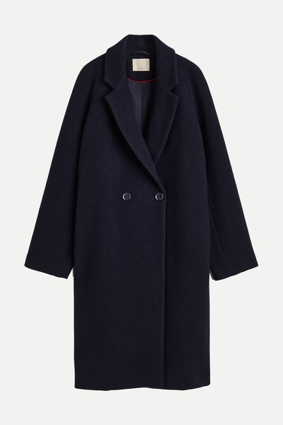 Double Breasted Wool Blend Coat from H&M