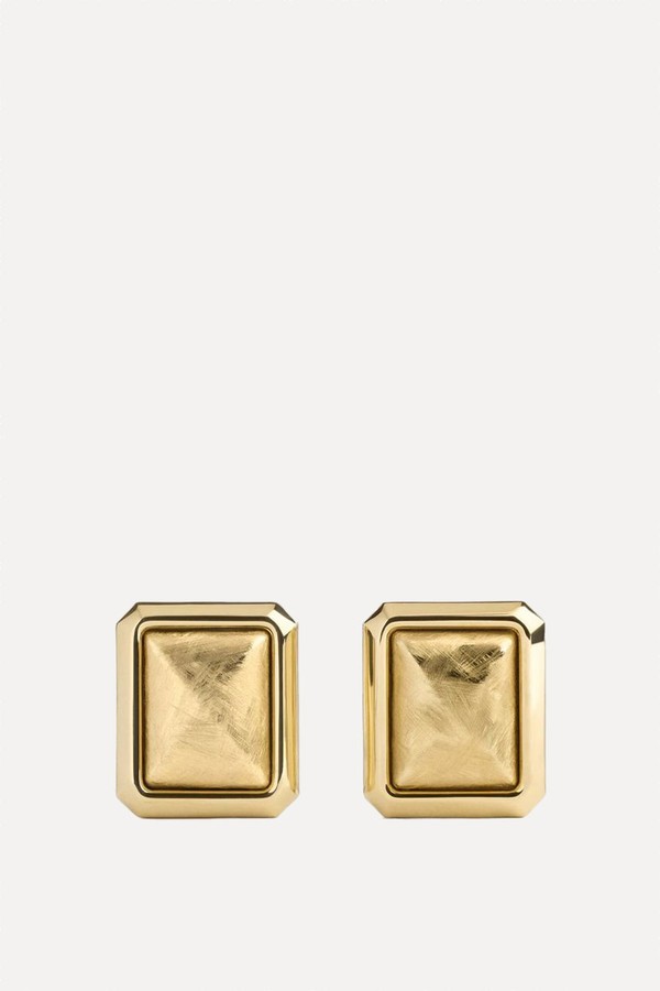 x from The Carré Drop Earrings, £330 | Jacquemus