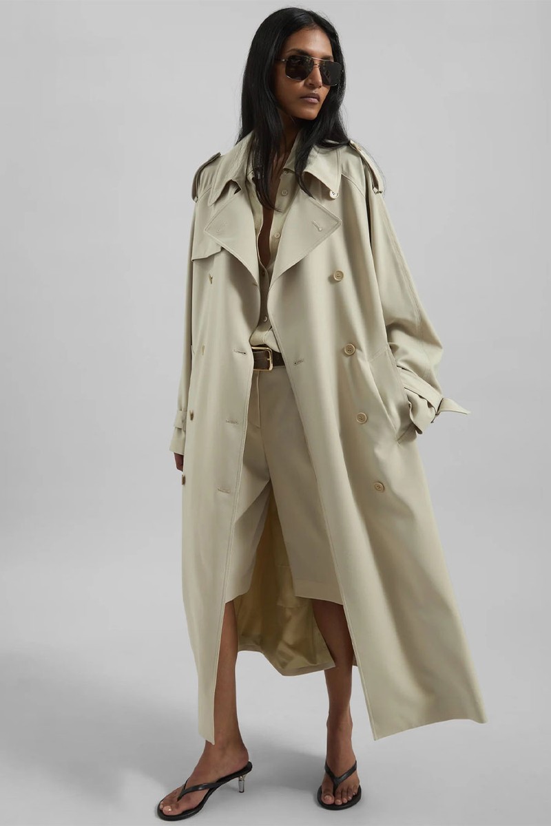 Veyron Trench Coat from The Frankie Shop