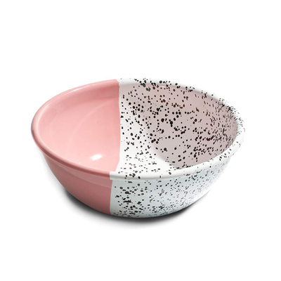 Colour Pop Enamel Salad Bowl from Kapka