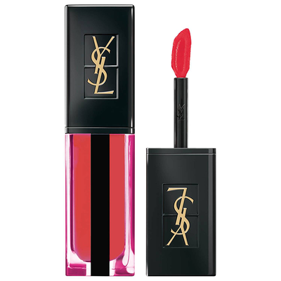 Pur Couture Vernis À Lèvres Water Glossy Lip Stain In Coral from Yves Saint Laurent 