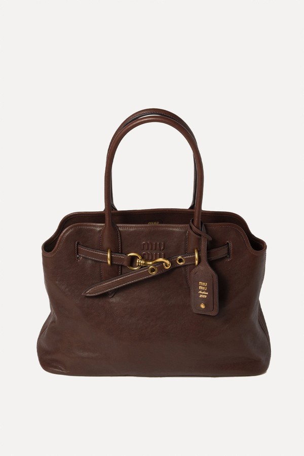 Aventure Nappa Leather Bag from Miu Miu