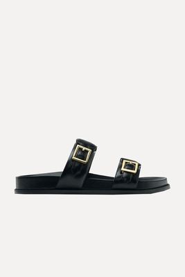 Sandals With Two Buckles from  Massimo Dutti 