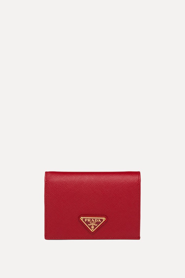 Small Saffiano Leather Wallet