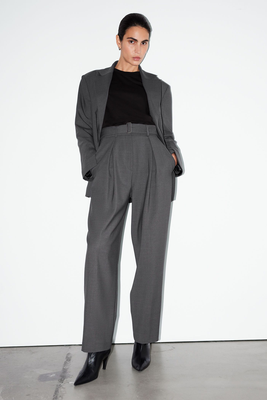 Belted Tailored Trousers from & Other Stories
