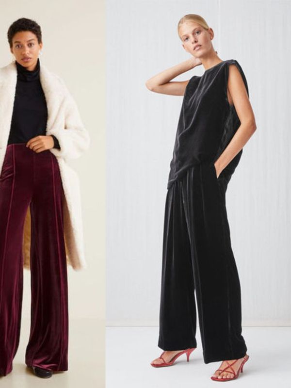 21 Pairs Of Velvet Trousers To Buy Now