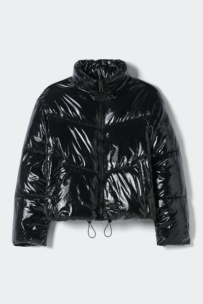 Vinyl Puffer Jacket from Bershka 