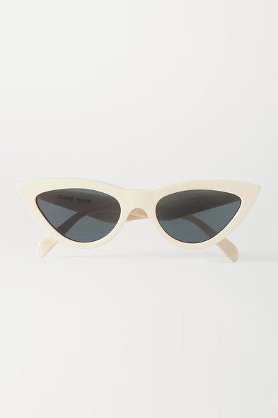 Cat-Eye Acetate Sunglasses from Celine Eyewear