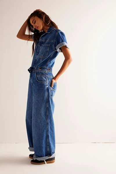 Edison Wide-Leg Coverall  from We The Free By Free People
