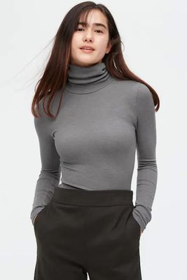 Heattech Extra Warm Turtleneck Long Sleeved Thermal Top