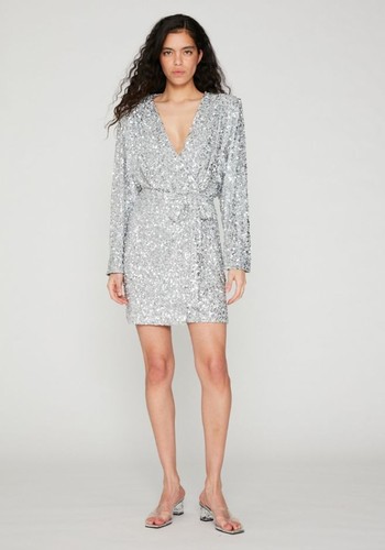 Samantha Dress Silver from Rotate Birger Christensen