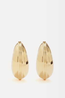 Ridged 18kt Gold-Plated Earrings from Missoma