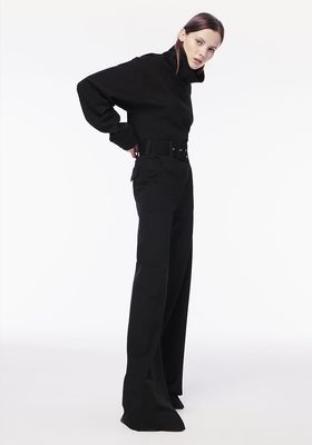 Belted Wide Leg Trouser from Victoria Beckham