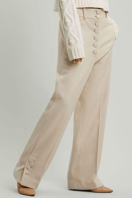 Young Felt Trousers Antique Cream from Joseph