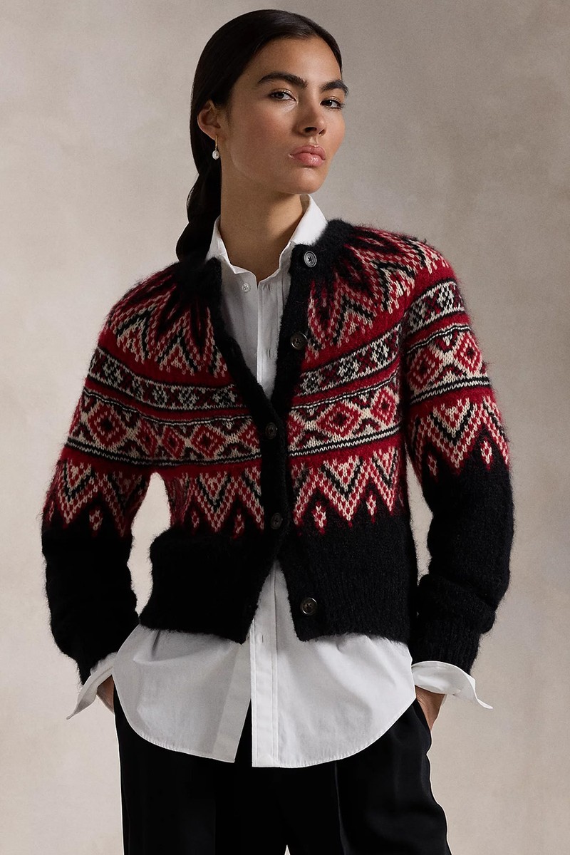 Fair Isle Alpaca-Blend Cardigan from Polo Ralph Lauren