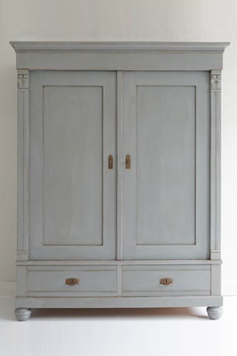 Continental Painted Wardrobe  from D J Green Eclectic