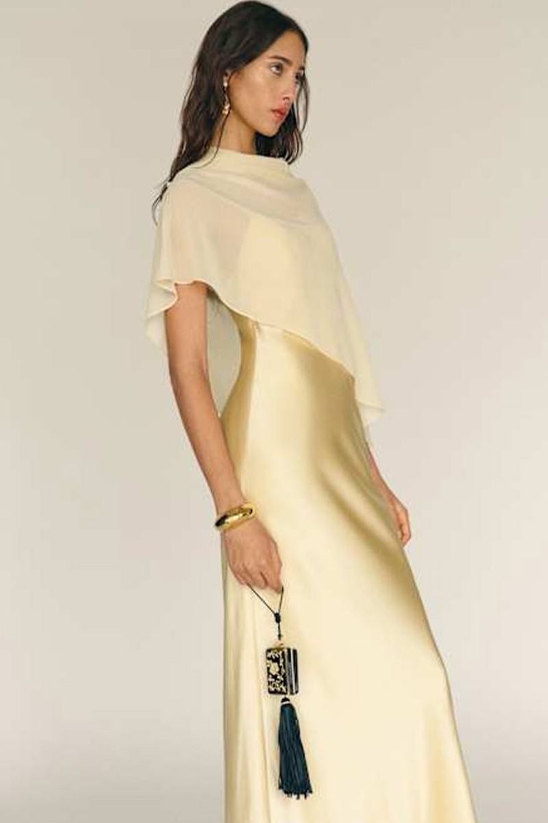 Lilibeth Silk Dress from Reformation