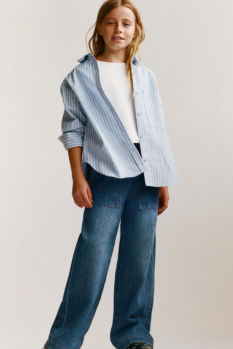 Oxford Shirt & Ribbed T-Shirt Pack