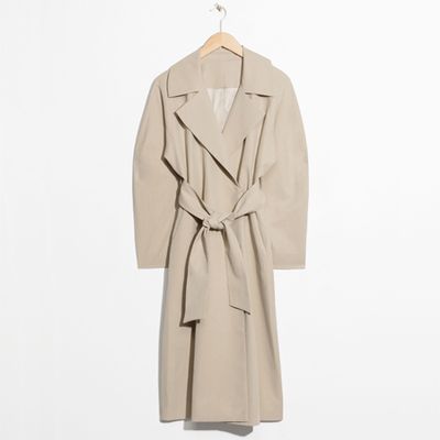 Waist Tie Trench Coat from & Other Stories