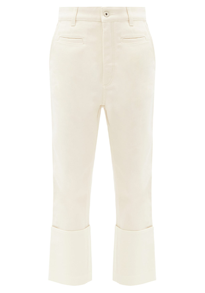 Fisherman Turn-Up Cropped-Leg Jeans from Loewe