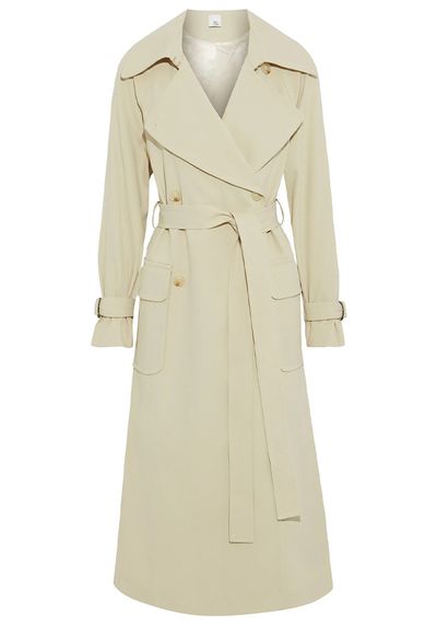 Abigail Drill Trench Coat from Iris & Ink