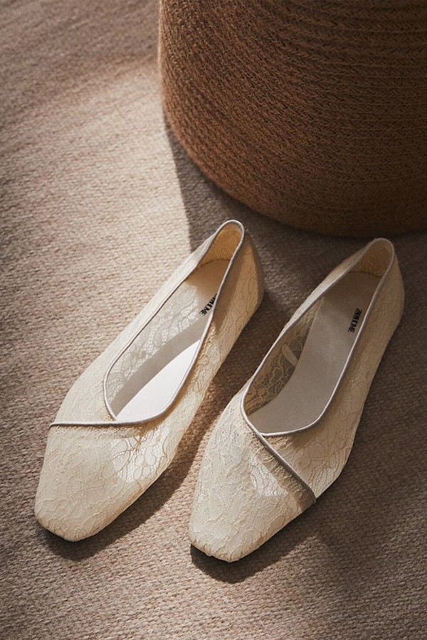 Lace Ballerinas from Zara Home