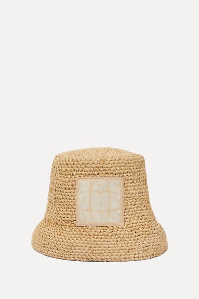 Le Bob Ficiu Raffia Bucket Hat from Jacquemus