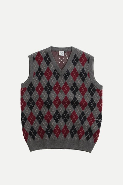 Burlington Knitted Spencer Vest from Pop Trading Company